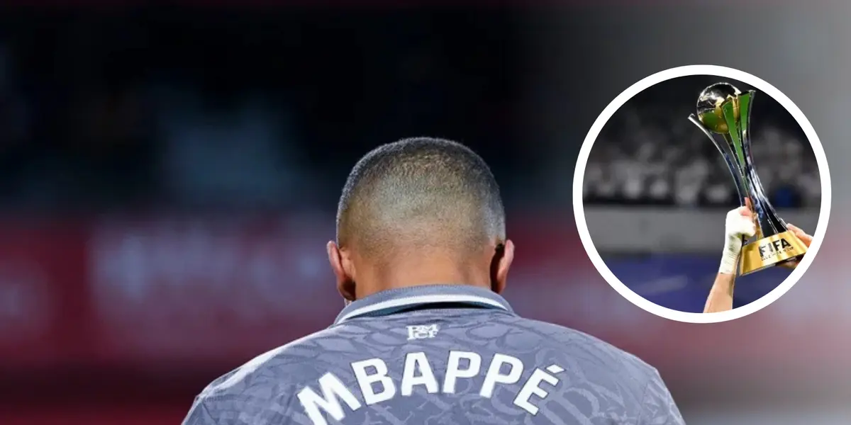 Kylian Mbappé Foto. Marca y FIFA