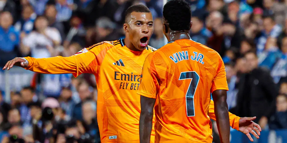 Kylian Mbappé y Vinícius Junior Foto: Real Madrid