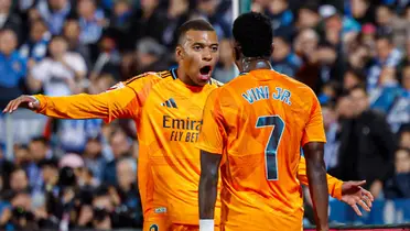 Kylian Mbappé y Vinícius Junior Foto: Real Madrid