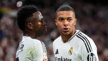 Kylian Mbappé y Vinícius Junior Foto: Sky Sports