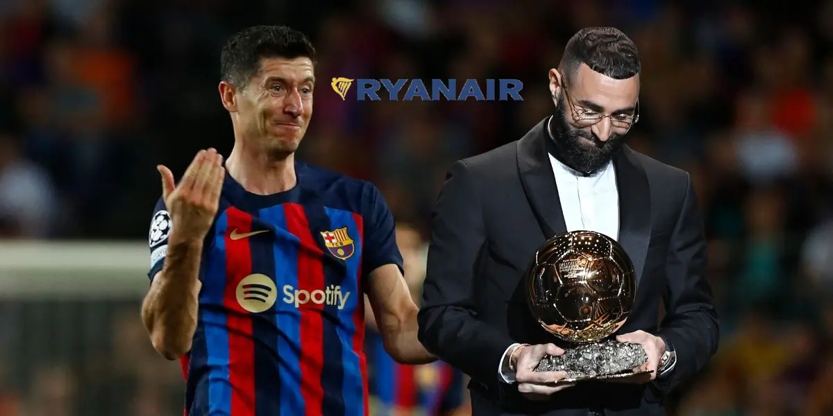 La aerolínea le jugó una broma pesada al delantero polaco en redes