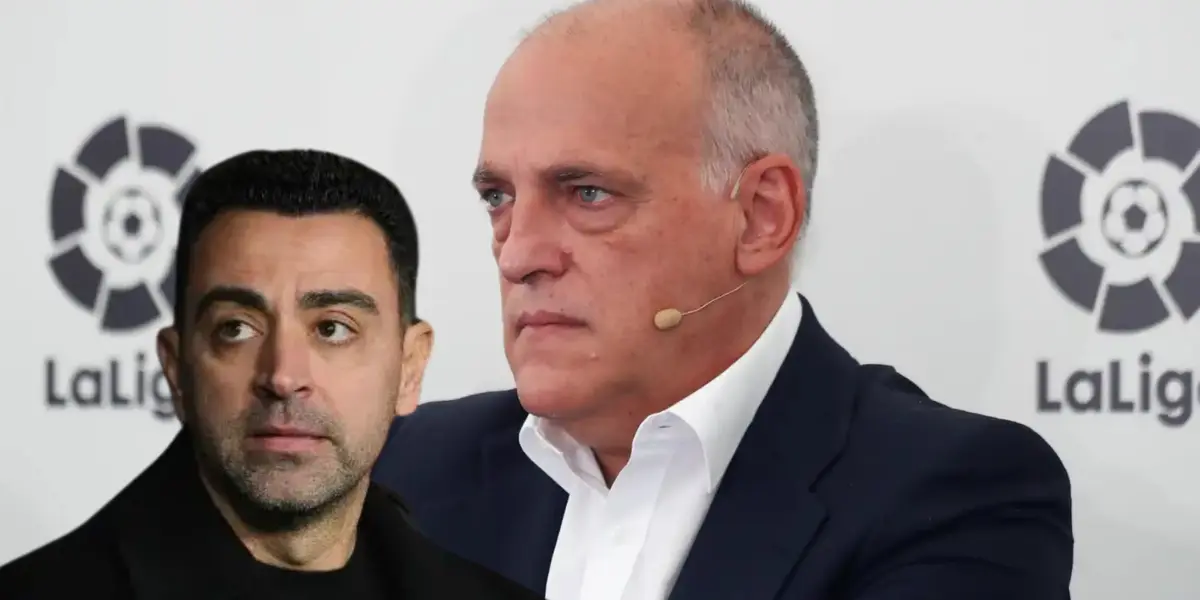 La contestación de Tebas hacia Xavi y el FC Barcelona.