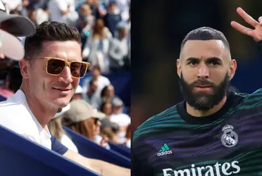 La diferencia de mentalidades entre Robert Lewandowski y Karim Benzema, los delanteros del FC Barcelona y Real Madrid
