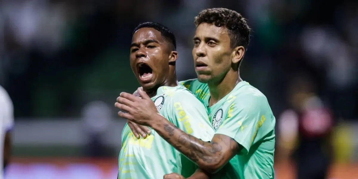 La joya de 16 años ingresó sobre el final del triunfo de Palmeiras sobre Avaí