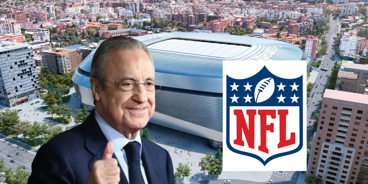 La NFL llegará al Santiago Bernabéu para disputar un partido al año.