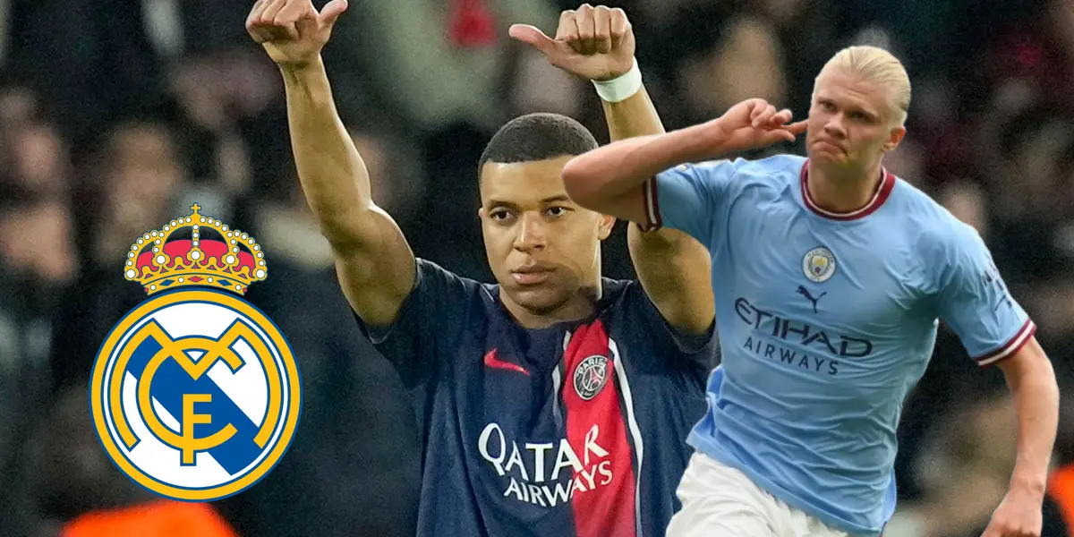 La opción de juntar a Mbappé y Haaland en el Madrid no es imposible.