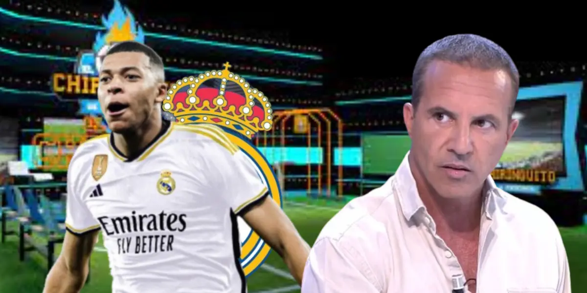 La reacción de Cristóbal Soria ante la llegada de Mbappé al Madrid.