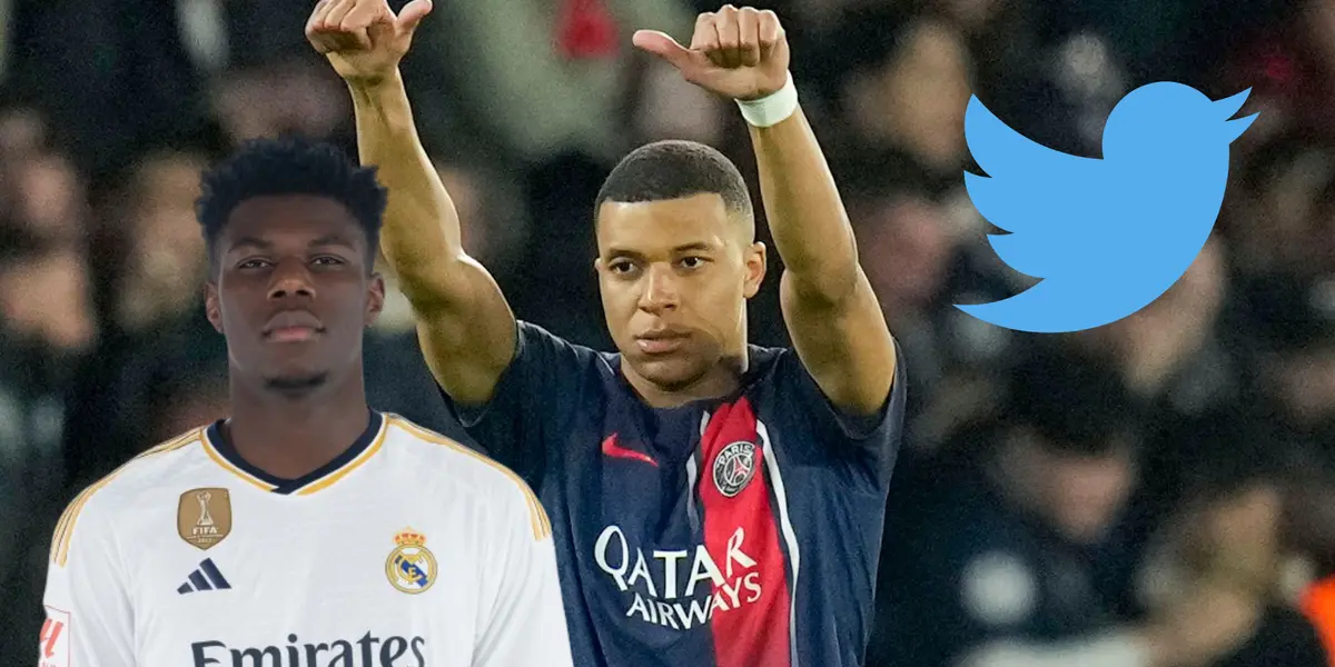 La reacción en redes sociales de Tchouaméni.