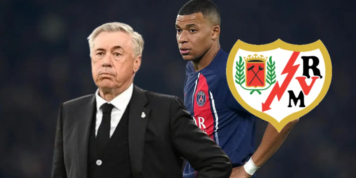 Las palabras de Ancelotti tras jugar contra el Rayo sobre Kylian Mbappé.