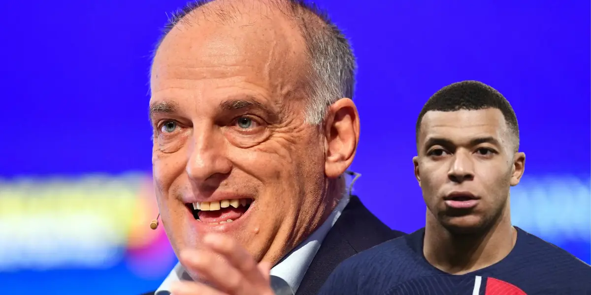 Las palabras de Javier Tebas sobre la llegada de Kylian Mbappé.