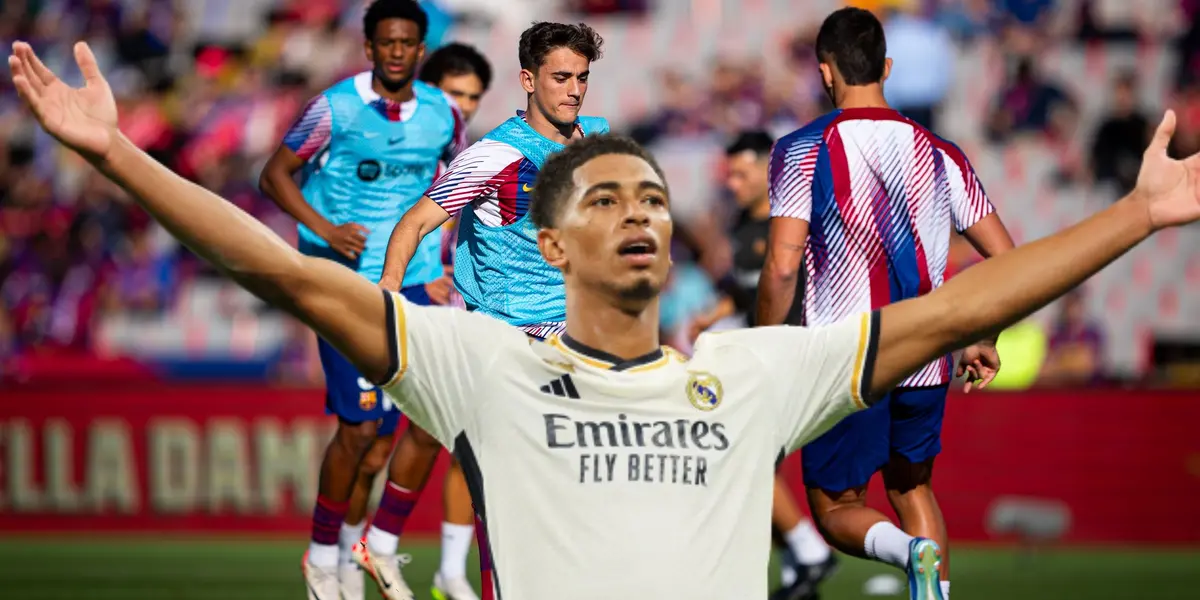 Las redes sociales explotaron con una imagen de Gavi tras la derrota del Barcelona.