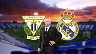 Leganes vs Real Madrid Foto: SoyLega y Escudoteca
