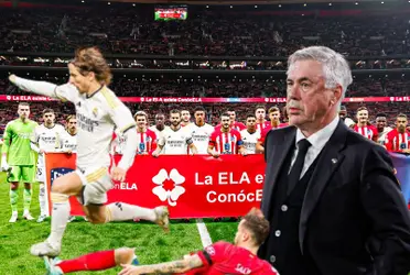 Lo pierde Ancelotti, la errónea decisión de alinear a Modric ante el Atlético