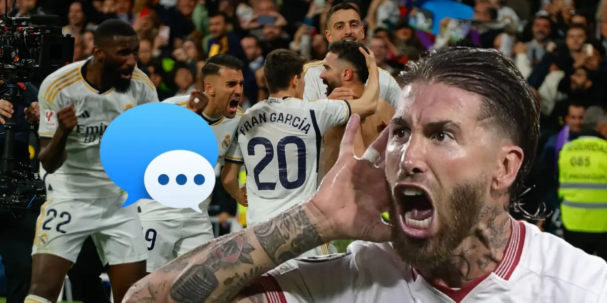 Los dos jugadores del Madrid que han escrito a Sergio Ramos.