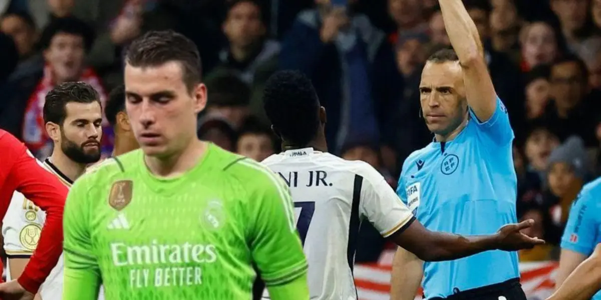 Lunin errático y un árbitro fan del Atlético, el combo para derrotar al Madrid