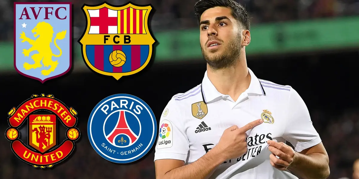 Marco Asensio tiene varias ofertas sobre la mesa y hay una que es suculenta, para dejar el Real Madrid