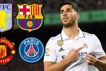 Marco Asensio tiene varias ofertas sobre la mesa y hay una que es suculenta, para dejar el Real Madrid