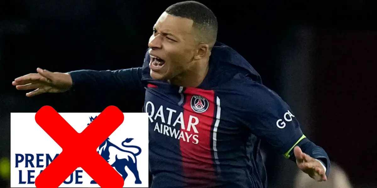 Mbappé rechaza a dos equipos de la Premier League.