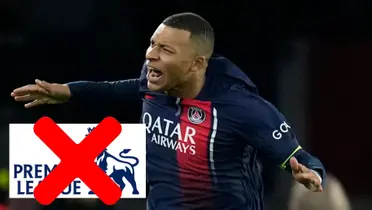 Mbappé rechaza a dos equipos de la Premier League.