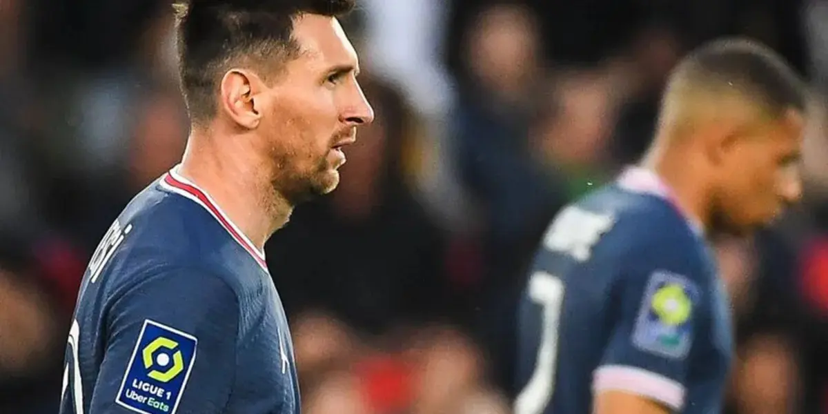 Mbappe se quedó con la sombra de Messi en vez de los flashes del Madrid