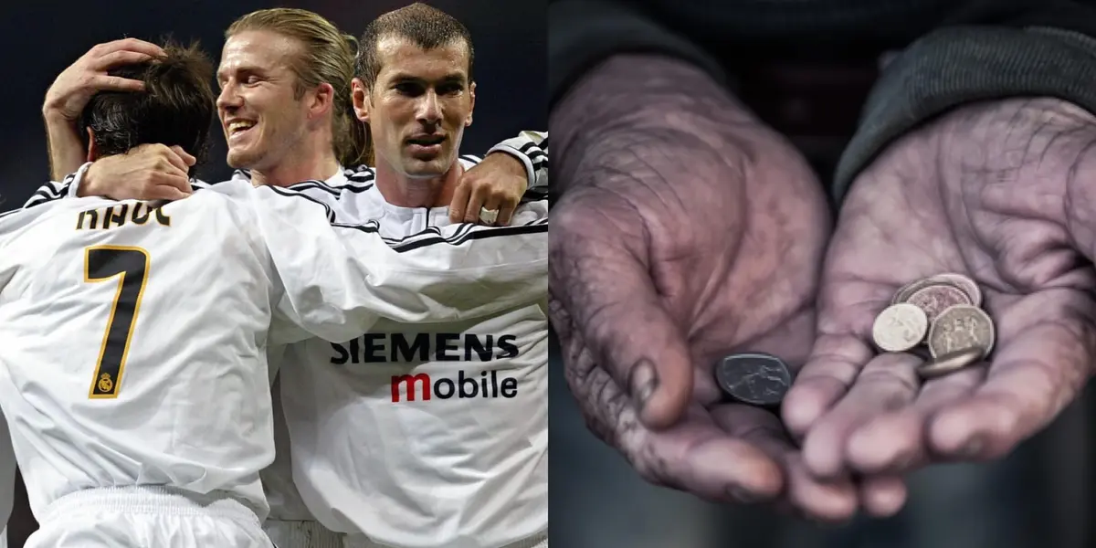 No le fue bien en el mundo de los negocios y su economía cayó en picada.