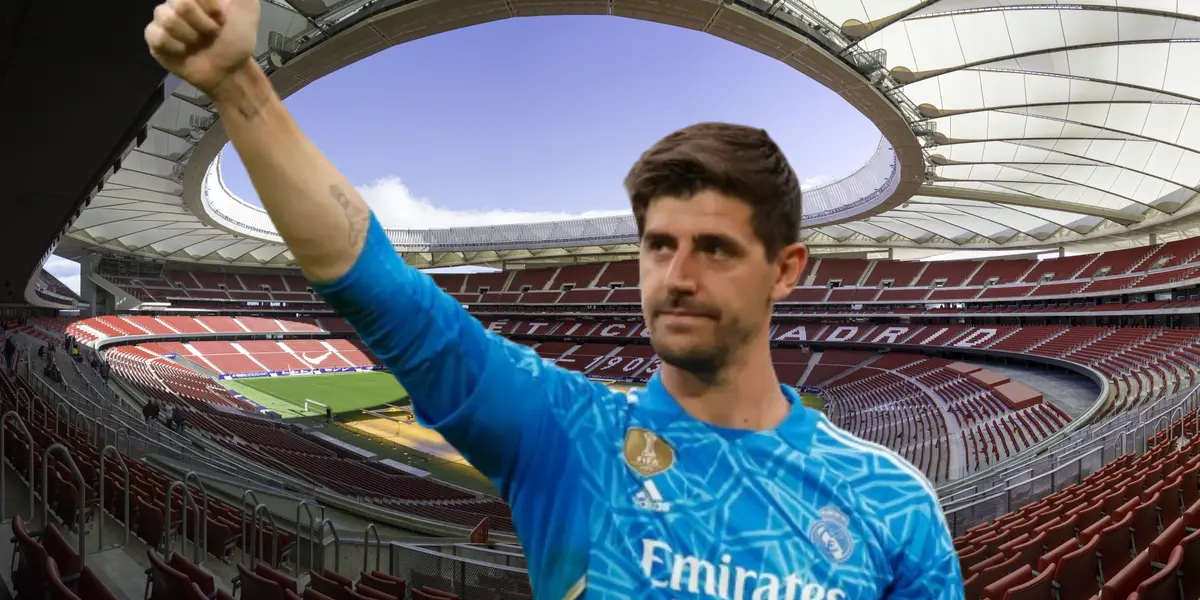 No lo superan, la "agresión" que sufrió Courtois en la previa al derbi madrileño
