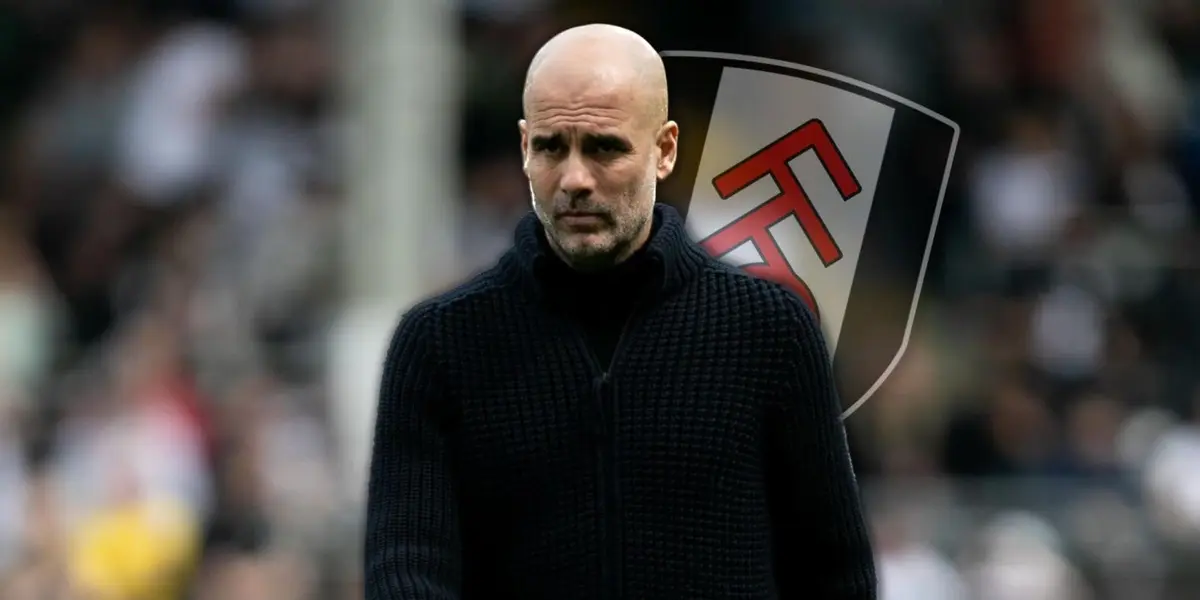 Pep Guardiola perdió un jugador clave para enfrentar al Fulham.