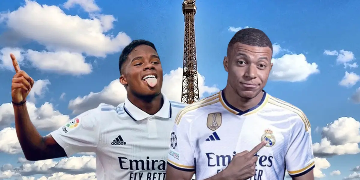 Podrían estar juntos en verano, Endrick y el sueño que busca frente a Mbappé