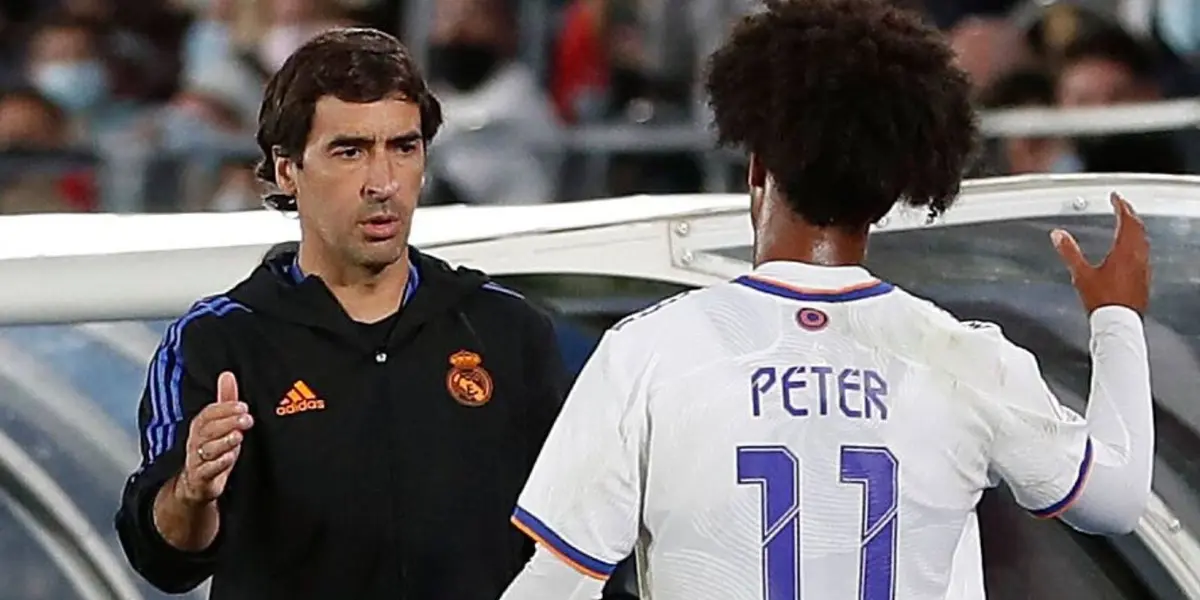 Raúl realiza un gran trabajo en el Castilla