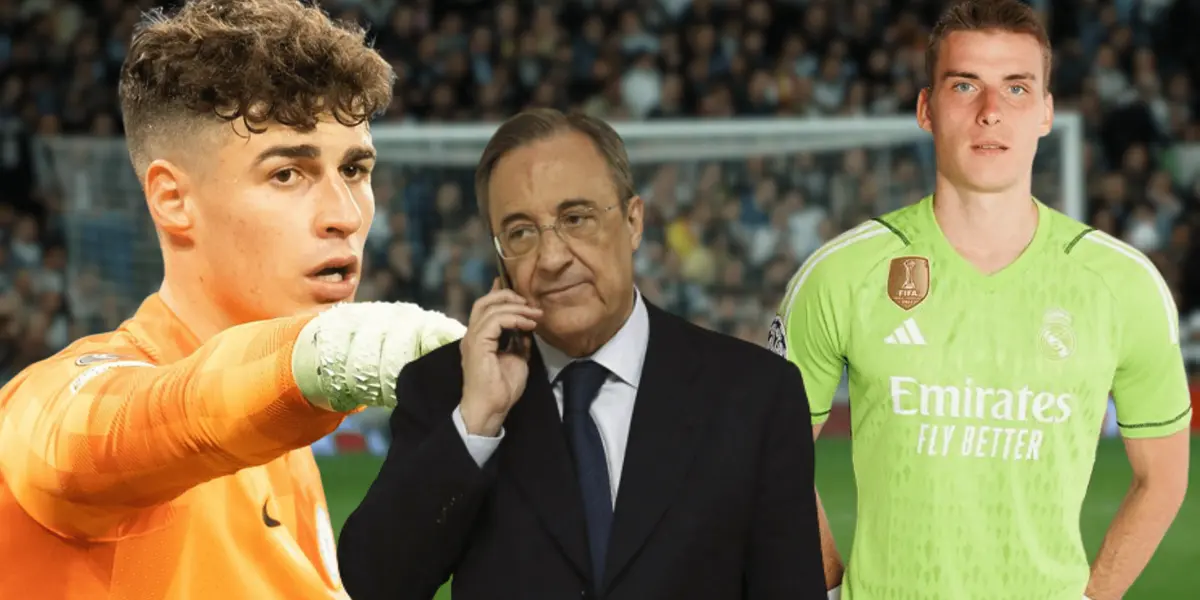 Real Madrid fue por Kepa pero tras su dubitativo debut ahora la mira apunta a una joven promesa para el arco merengue
