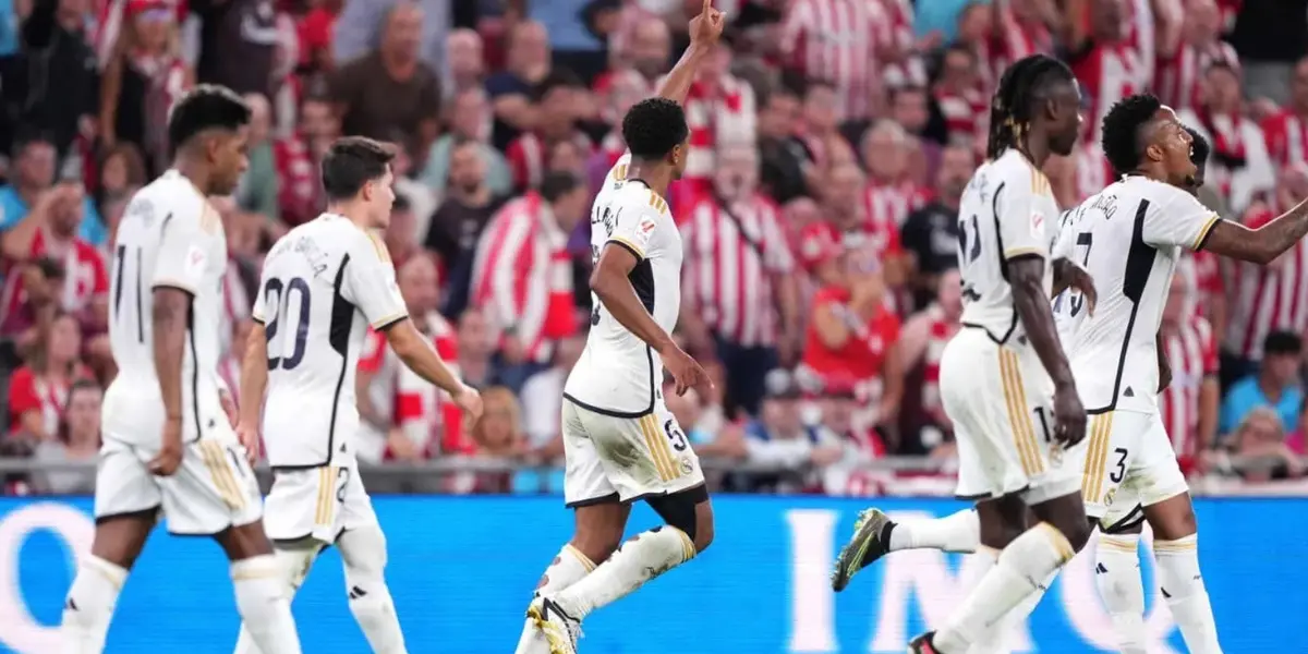 Real Madrid vs Athletic Bilbao Foto: TyC Sports