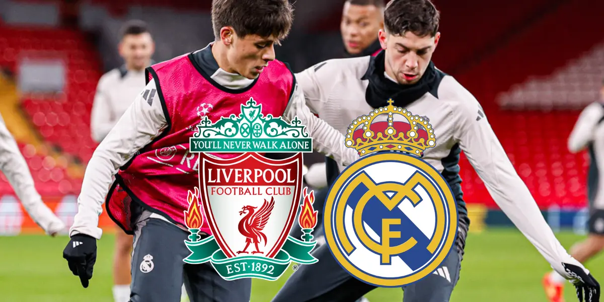 Real Madrid vs Liverpool Foto: Real Madrid y Escudoteca