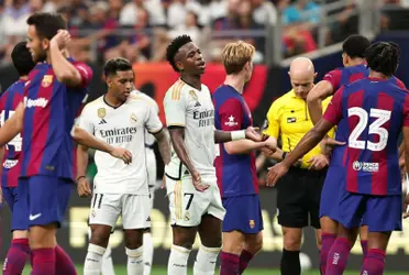 Real Madrid y FC Barcelona en el encuentro de verano disputado en Estados Unidos. Imagen: Marca