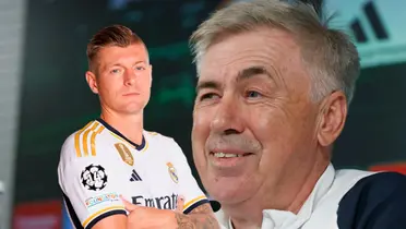¿Secreto a voces?Lo que no se vio de la charla entre Kroos y Ancelotti en Madrid