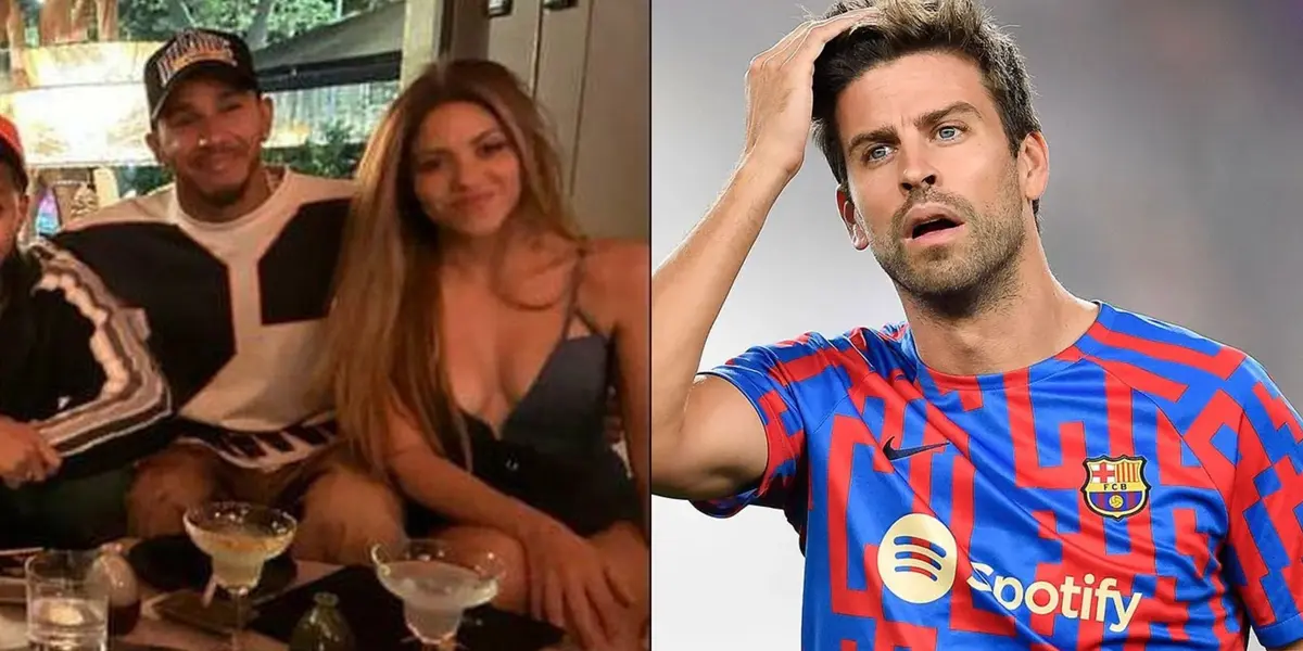Shakira transita el comienzo de su relación con el piloto Hamilton y volvió a atacar a su ex pareja con quién terminó muy mal