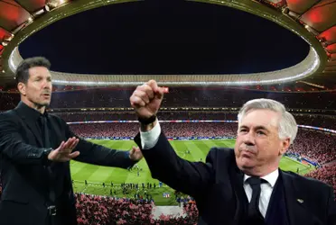 Simeone vs Ancelotti, duelo de banquillos en el Metropolitano.