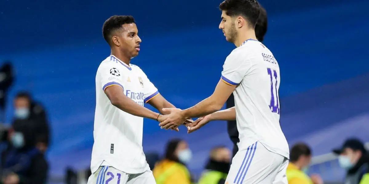 Tanto Asensio como Rodrygo están teniendo actuaciones de buen nivel, pero ninguno termina de convencer al DT Carlo Ancelotti.