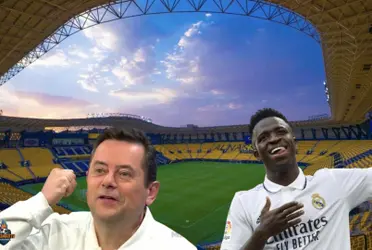 Tomás Roncero, eufórico con el partido de Vinicius.