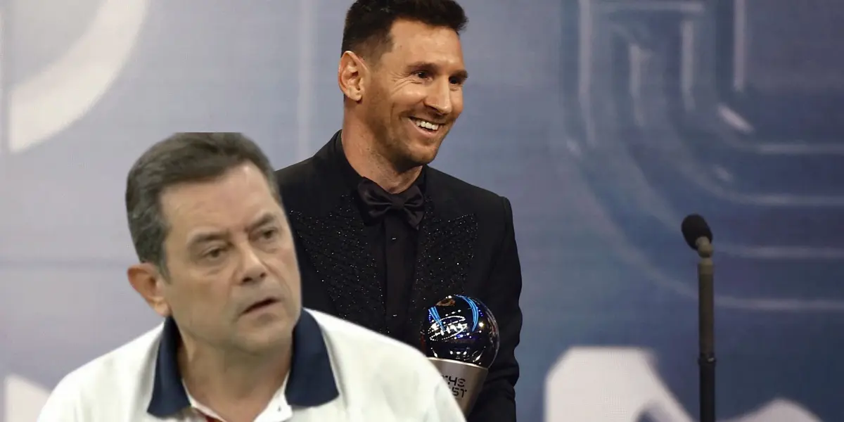 Tomás Roncero indignado por el The Best a Messi.
