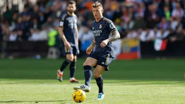 Toni Kroos, en el duelo de ayer contra el Rayo Vallecano.