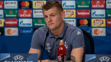 Toni Kroos, en rueda de prensa. Imagen: El Mundo.