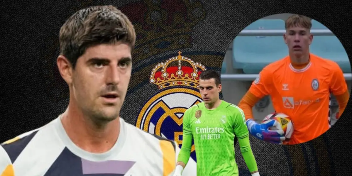 Tras el fichaje de un portero para el Real Madrid, así reaccionó Courtois