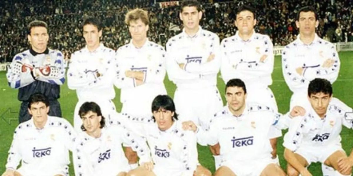 Un jugador que dejó un gran recuerdo por el Bernabéu en la época de Valdano