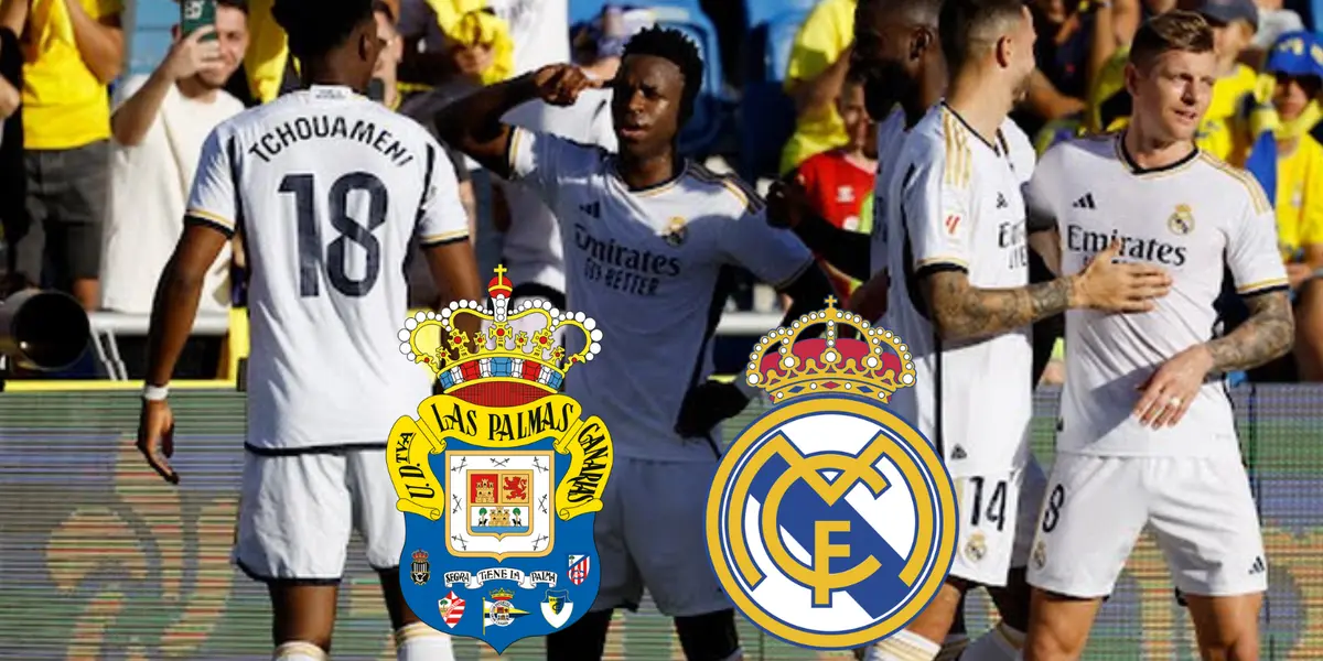 Una vez más, remontada del Real Madrid ante Las Palmas para ser líder de LaLiga
