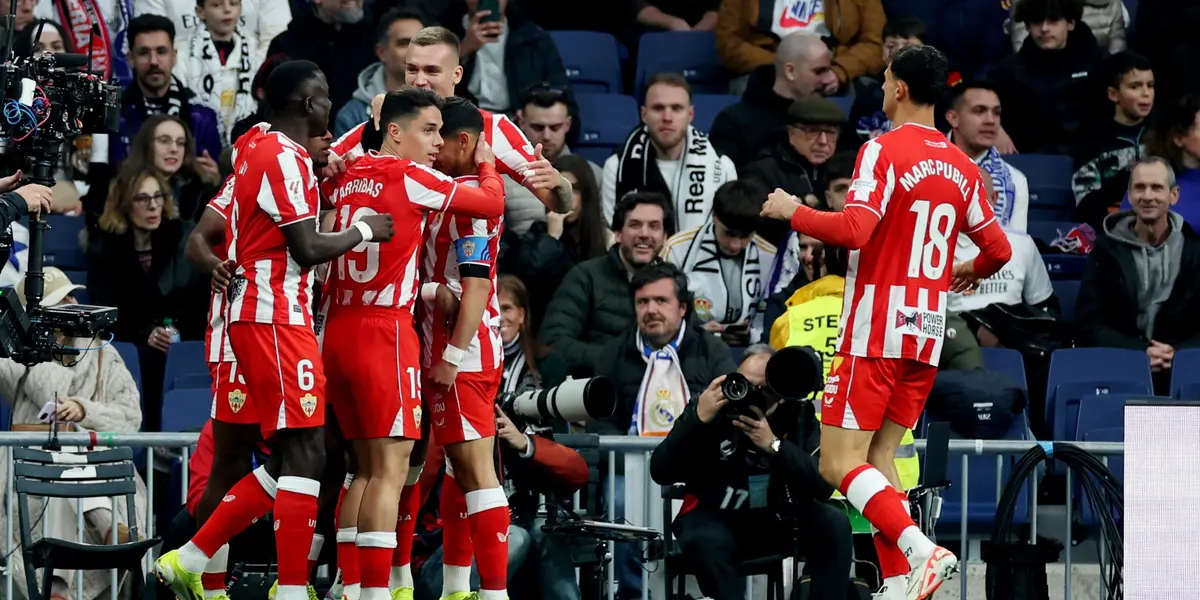 (VIDEO) Almería da el golpe, en 30 segundos le gana al Real Madrid en su feudo