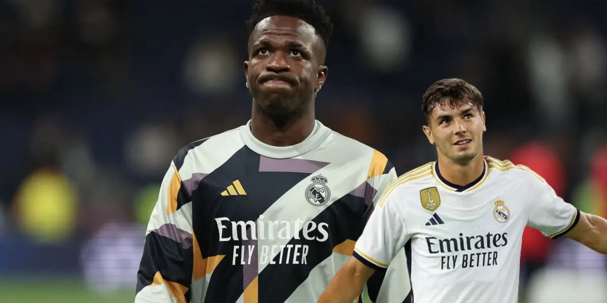 Vinicius se retira lesionado y entra Brahim.